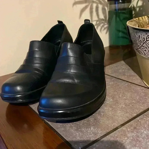 Dansko Aubrey Women’s 38EU 7.5-8 US Black Leather Clogs - Picture 1 of 15